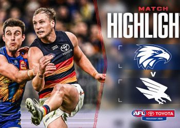 West Coast Eagles v Adelaide Crows | Round 17, 2026 | AFL