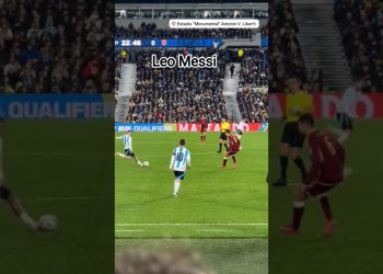 Lionel Messi last match in Argentina vs Venezuela #football #messi