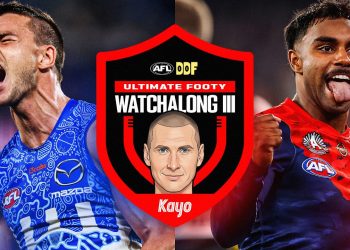 LIVE DDF Watchalong: North Melbourne v Melbourne (WITH MATCH VISION)