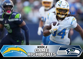 Los Angeles Chargers vs. Seattle Seahawks Game Highlights | NFL 2026 Season Week 4