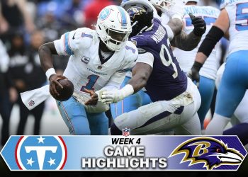 Tennessee Titans vs Baltimore Ravens Game Highlights | 2026 NFL Season Week 4