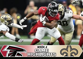 Atlanta Falcons vs New Orleans Saints Game Highlights | 2026 NFL Season Week 4