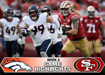 Denver Broncos vs San Francisco 49ers Game Highlights | 2026 NFL Season Week 4