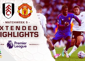 Fulham v. Manchester United | PREMIER LEAGUE HIGHLIGHTS | 9/20/2026 | NBC Sports