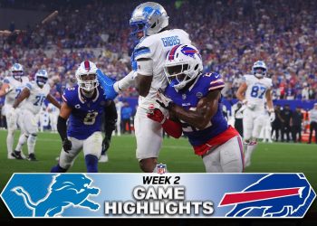 Detroit Lions vs Buffalo Bills Game Highlights | 2026 NFL Season Week 2