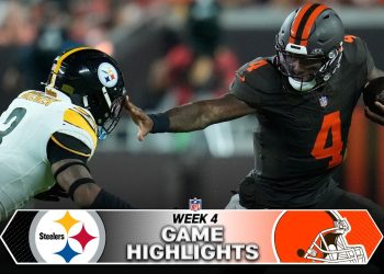 Pittsburgh Steelers vs Cleveland Browns Game Highlights | 2026 NFL Season Week 4