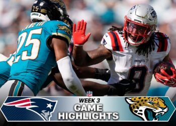 New England Patriots vs Jacksonville Jaguars Game Highlights | 2026 NFL Season Week 3