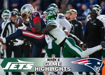 New York Jets vs New England Patriots Game Highlights | 2026 NFL Season Week 6