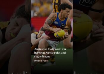 Australia’s footy code war between Aussie rules and rugby league | FT #shorts