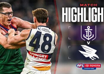 Fremantle v Adelaide Crows Highlights | Round 23, 2026 | AFL